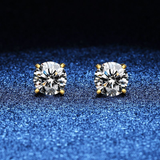 Cliona | Sculpted Gold Earrings