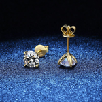 Cliona | Sculpted Gold Earrings
