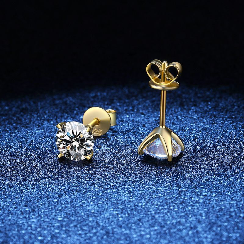 Cliona | Sculpted Gold Earrings