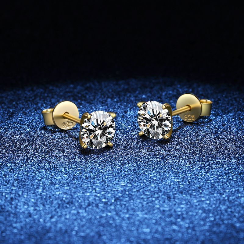 Cliona | Sculpted Gold Earrings