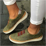 Yara | Perforated Slip-On Walking Sneakers