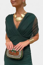Maddison | V-Neck Floral Maxi Dress