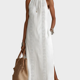 Jemma | Linen Midi Dress