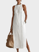 Jemma | Linen Midi Dress