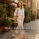 Solvea | Braided Wedge Sandals with High Arch Support