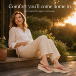 Solvea | Braided Wedge Sandals with High Arch Support