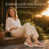 Solvea | Braided Wedge Sandals with High Arch Support