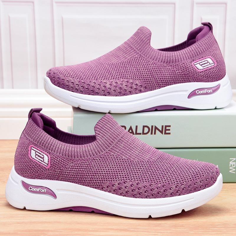 Sayaka Foot Pain Relief Shoes Purple, photo studio
