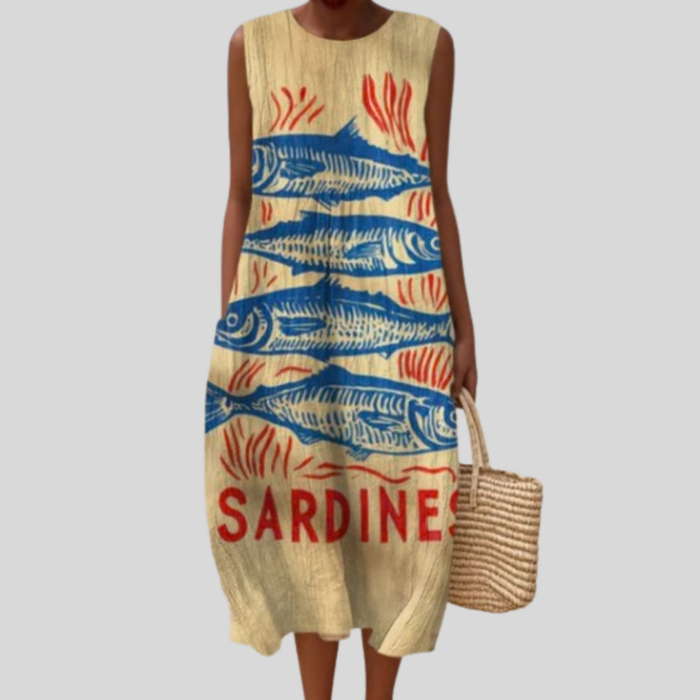 Justine | Women's Comfortable Flowy Dress