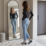 Flora | Crisscross Platform Mary Jane Heels