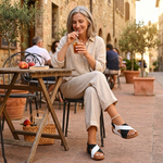 Solenna | Cushioned Orthopaedic Wedge Sandals