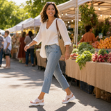 Caluna | Cushioned Slip-On Platform Sandals
