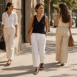 Delphine | Dual-Strap Adjustable Slingback Sandals