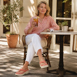 Solvea | Braided Wedge Sandals with High Arch Support