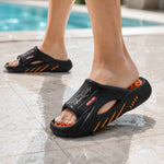 Saskia | Cushioned Slide Sandals with Arch Support