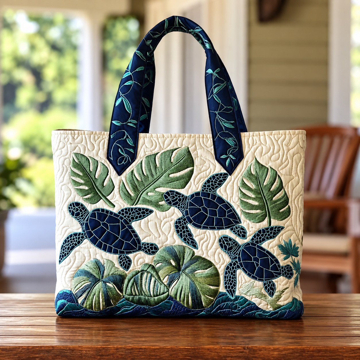 Handcrafted Bag - Sea Turtles