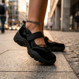 Eleanor | Sporty Mary Jane Walking Shoes with a Grip Sole
