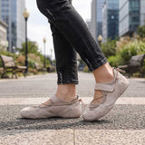 Jasmine | Mary Jane Walking Shoes with Criss-Cross Elastic Laces