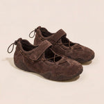 Jasmine | Mary Jane Walking Shoes with Criss-Cross Elastic Laces