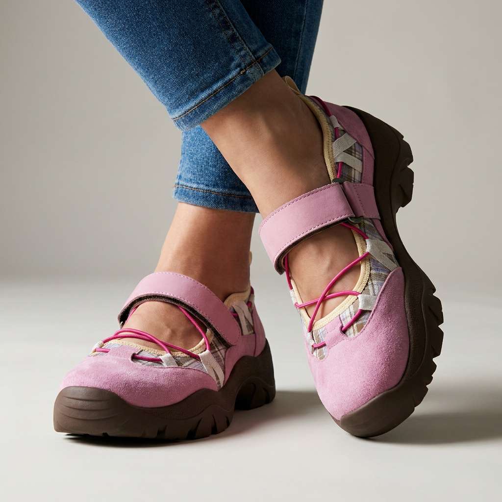 Eleanor ComfortWalk Loafers Pink, photo studio
