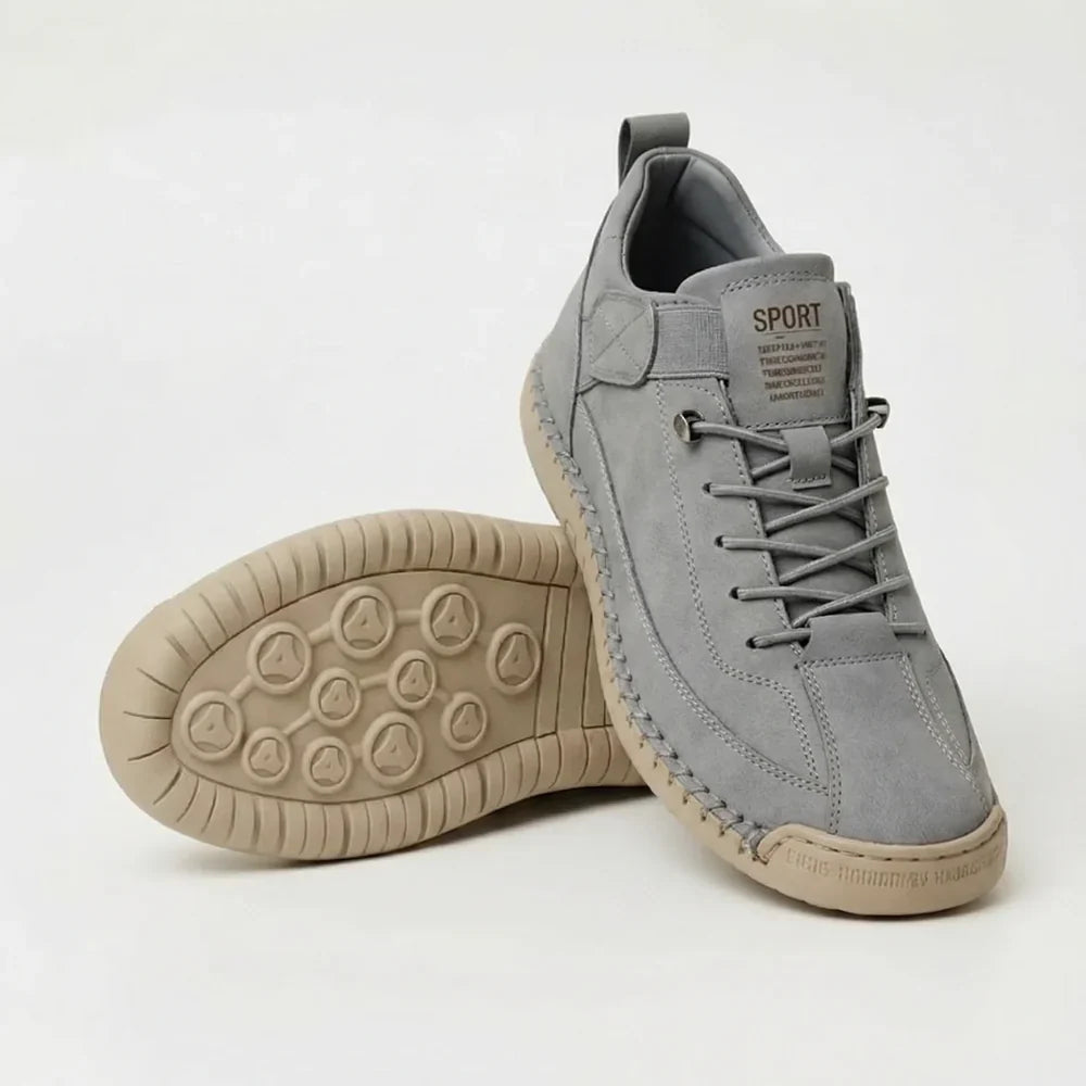 Clover Comfortable Orthopedic Sneakers Grey, photo studio