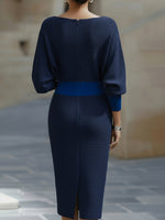 Marian | Cowl-Neck Cocktail Dress