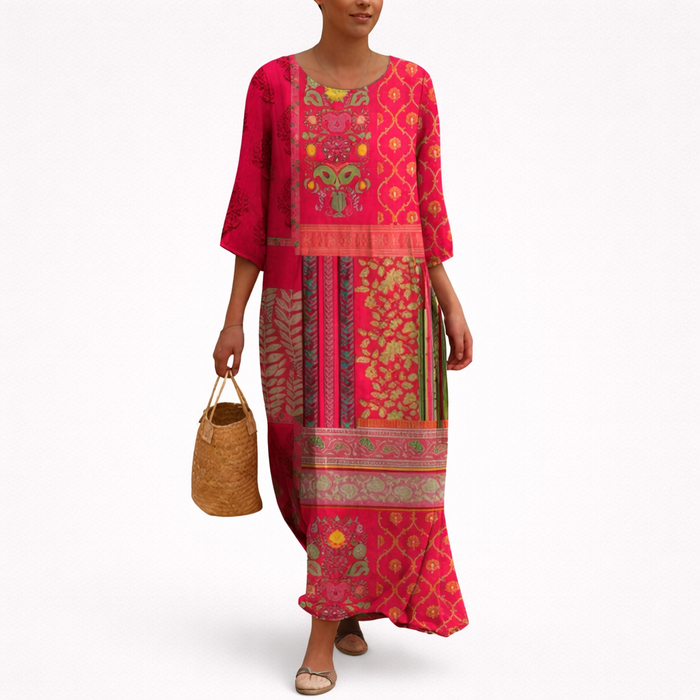 Olive | Women's Chic Flowy Maxi Dress