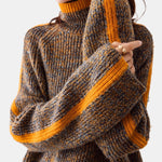 Olive Yellow Trim Jumper
