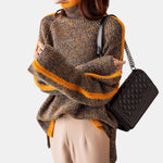 Olive Yellow Trim Jumper