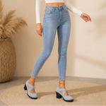 Flora | Crisscross Platform Mary Jane Heels