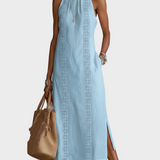 Jemma | Linen Midi Dress