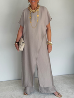 Greer | Draped Asymmetric Dress