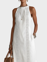 Jemma | Linen Midi Dress