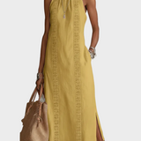 Jemma | Linen Midi Dress