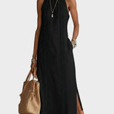 Jemma | Linen Midi Dress