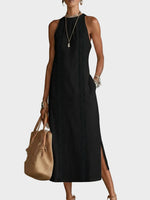 Jemma | Linen Midi Dress