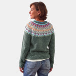 Pastel Green Nordic Jumper
