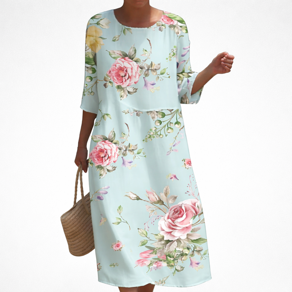 Pauline | Women's Chic Flowy Maxi Dress