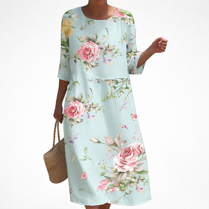 Pauline | Women's Chic Flowy Maxi Dress