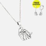 Damhnait | Hug Pendant Set