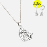 Damhnait | Hug Pendant Set