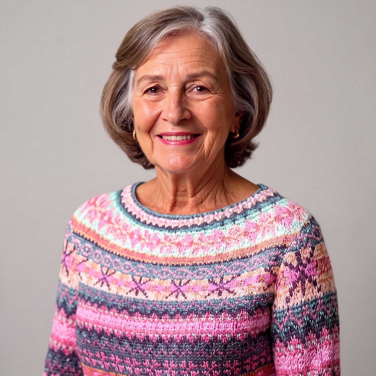 Raspberry Nordic Jumper