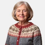 Red Earth Nordic Cardigan
