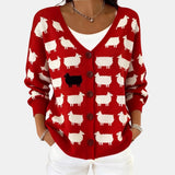 Red Sheep Cardigan