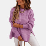Ribbed Cashmere-Feel Jumper