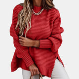 Ribbed Cashmere-Feel Jumper