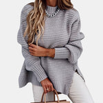 Ribbed Cashmere-Feel Jumper