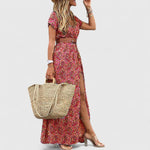 Elegant Boho Maxi Dress