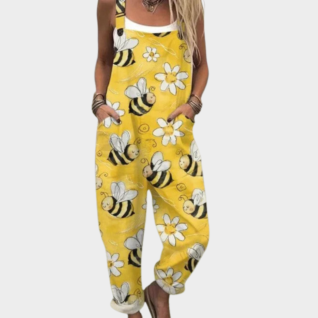 Rose | Women's Radiant Spring Bee Overalls
