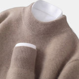 Sand High-Neck Jumper